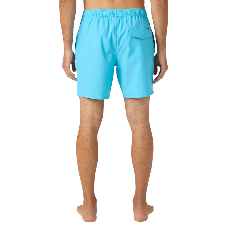 O'Neill - Lennox Hermosa Solid 17" Volleys - Trunks - Mens-Swim Bottoms-O'Neill-Pastel Turquoise-S-Spunkys Surf Shop LLC