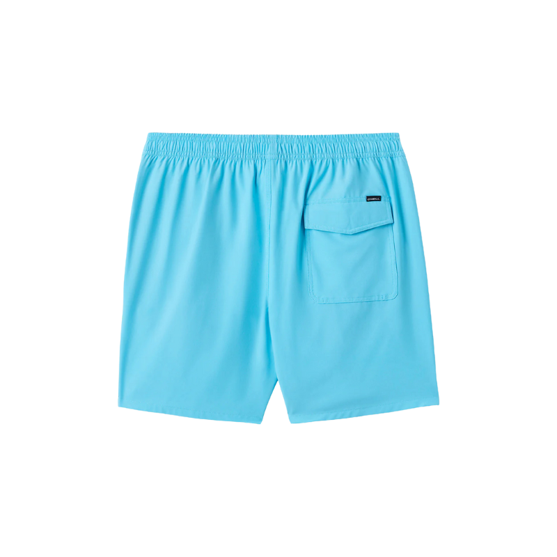 O'Neill - Lennox Hermosa Solid 17" Volleys - Trunks - Mens-Swim Bottoms-O'Neill-Pastel Turquoise-S-Spunkys Surf Shop LLC