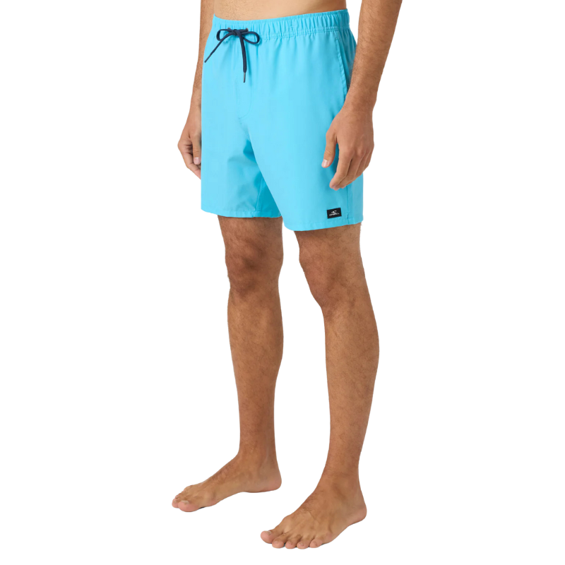 O'Neill - Lennox Hermosa Solid 17" Volleys - Trunks - Mens-Swim Bottoms-O'Neill-Pastel Turquoise-S-Spunkys Surf Shop LLC