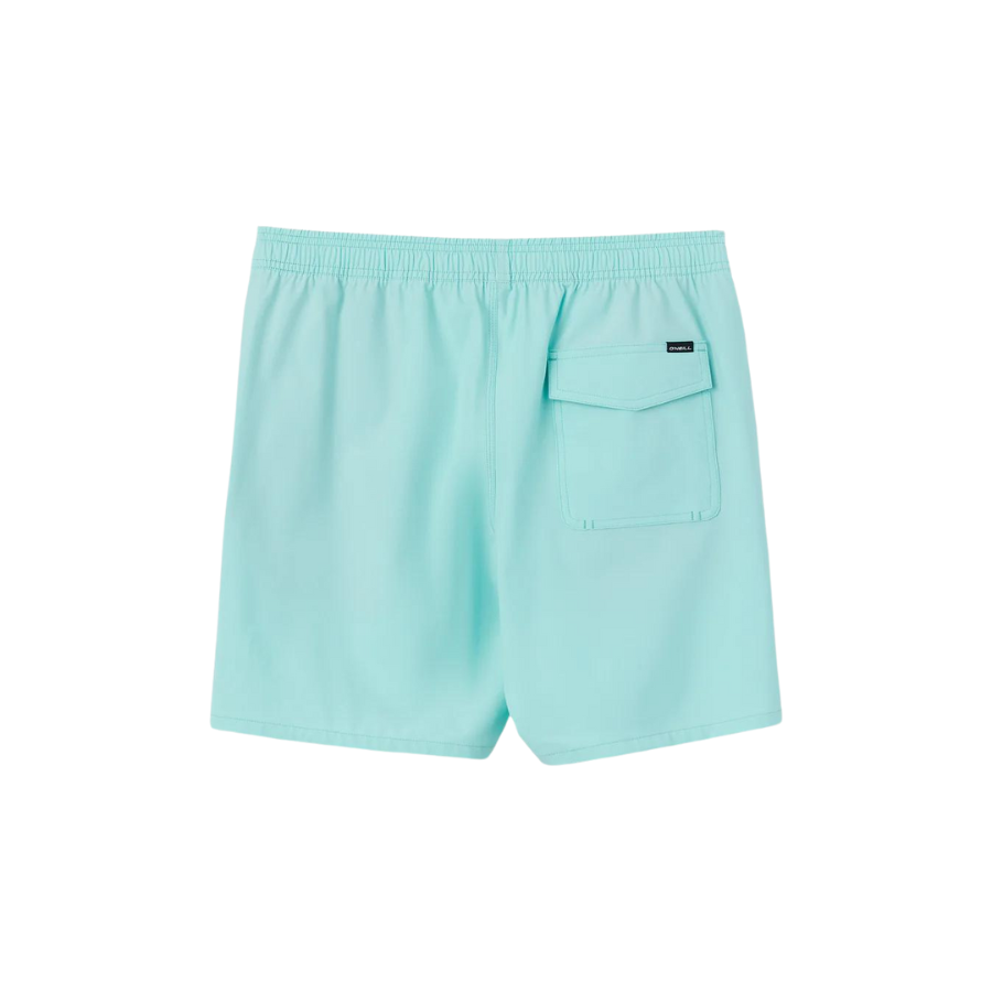 O'Neill - Lennox Hermosa - Solid Elastic Waist 17" Swim Trunks - Men-Board Shorts-O'Neill-S-Peacock Blue-Spunkys Surf Shop LLC