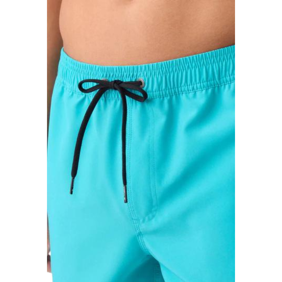 O'Neill - Lennox Hermosa - Solid Elastic Waist 17" Swim Trunks - Men-Board Shorts-O'Neill-S-Peacock Blue-Spunkys Surf Shop LLC