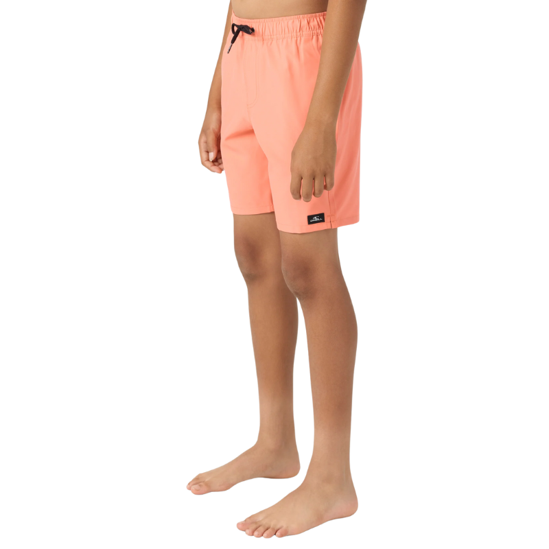 O'Neill - Lennox Hermosa Solid Volley 16' - Swim Trunks- Mens-Swim Bottoms-O'Neill-S-Peach Echo-Spunkys Surf Shop LLC