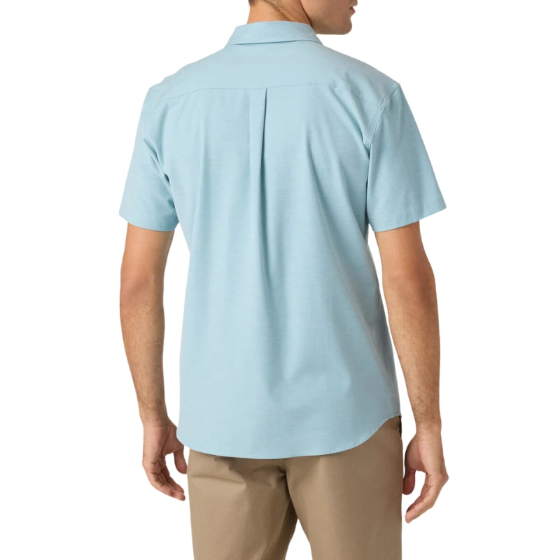 O'Neill - Light Check Hybrid Standard Shirt - Mens-Shirts-O'Neill-Blue Fade-S-Spunkys Surf Shop LLC