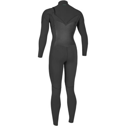 O'niell - Ninja 3/2mm Chest Full Zip - Wetsuit - Women-Wetsuits-O'neill-6-Women-Black/Black-Spunkys Surf Shop LLC