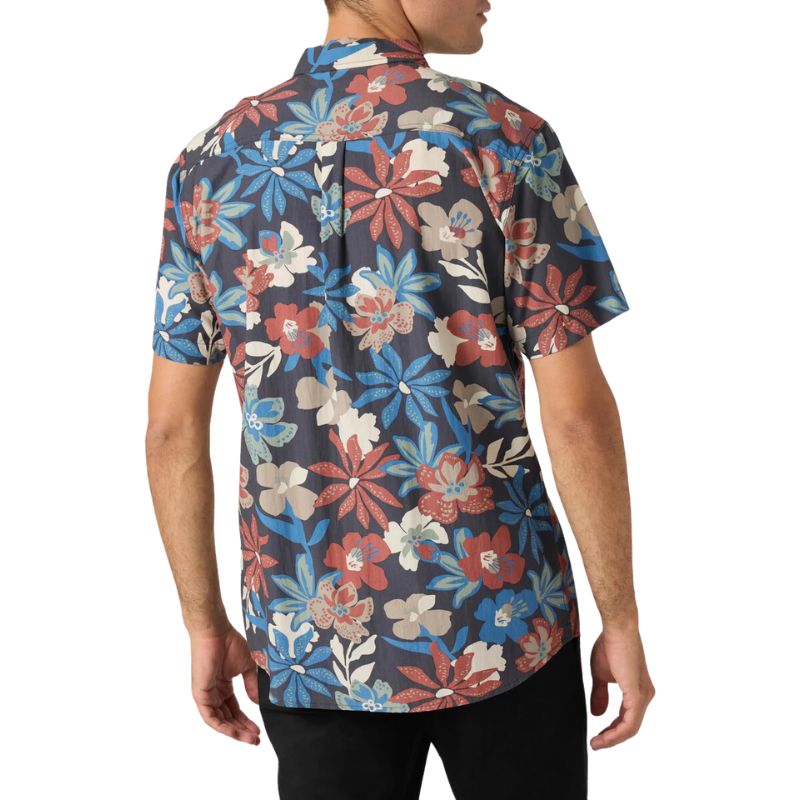 O'Neill - Oasis Eco Standard Shirt - Mens-Shirts-O'Neill-Graphite-S-Spunkys Surf Shop LLC