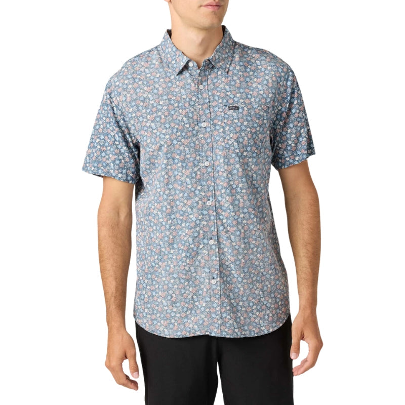 O'Neill - Oasis Eco Standard Shirt - Mens-Shirts-O'Neill-Midnight Navy-S-Spunkys Surf Shop LLC