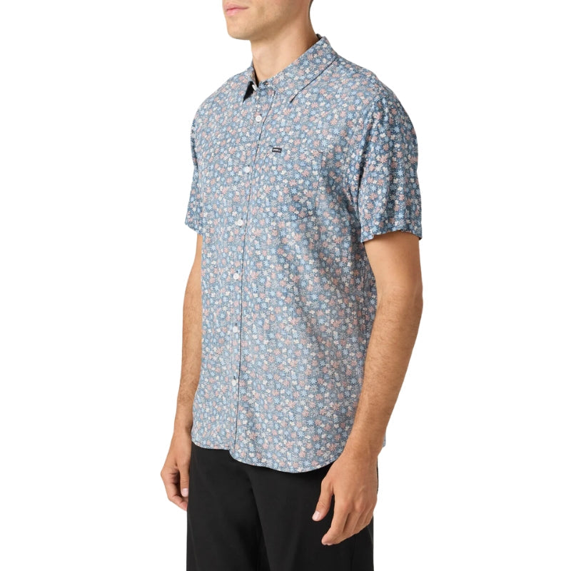 O'Neill - Oasis Eco Standard Shirt - Mens-Shirts-O'Neill-Midnight Navy-S-Spunkys Surf Shop LLC