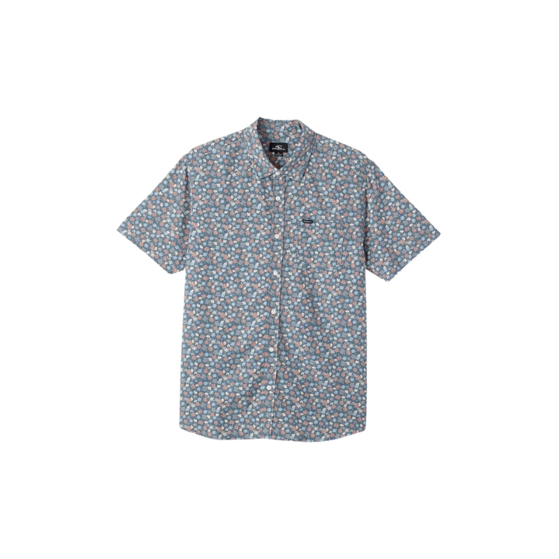 O'Neill - Oasis Eco Standard Shirt - Mens-Shirts-O'Neill-Midnight Navy-S-Spunkys Surf Shop LLC