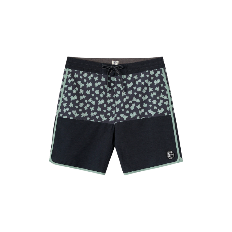 O'Neill - OG Block Scallop Cruzer 18" - Boardshorts - Mens-Shorts-O'Neill-28-Black-Spunkys Surf Shop LLC