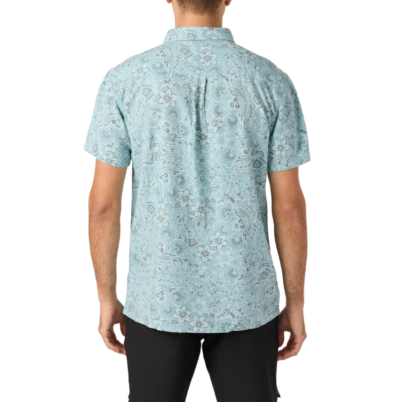 O'Neill - O'riginals Print Standard Fit - Shirt - Mens-Shirts-O'Neill-Strmy Sea 2-S-Spunkys Surf Shop LLC