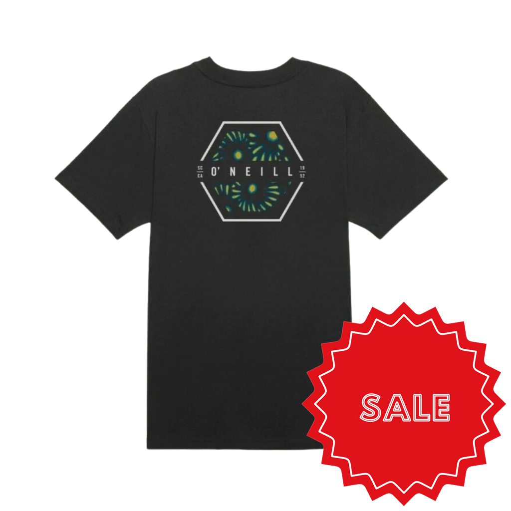O'neill - Phil - T-shirt - Mens-T-Shirts-O'neill-L-Mens-Black-Spunkys Surf Shop LLC