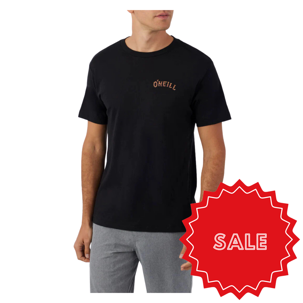 O'neill - Piranha Artist Series - T-Shirts - Men-T-Shirts-O'neill-S-Men-Black-Spunkys Surf Shop LLC