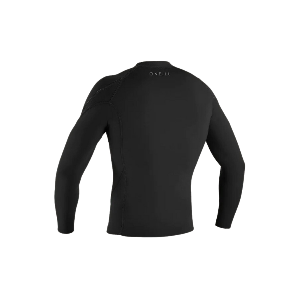 O'neill - Reactor II - 1.5 mm Long Sleeve Top - Men-Wetsuits-O'neill Wetsuits-XS-Men-Black/Black/Black-Spunkys Surf Shop LLC