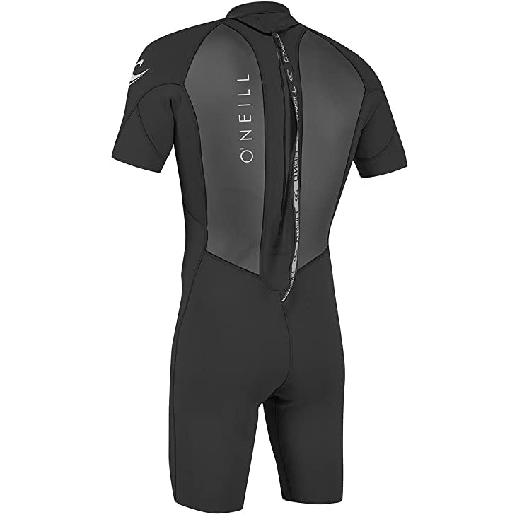 O'neill - Reactor II - 2/3mm Back Zip Short Sleeve Spring - Wetsuit - Men-Wetsuits-O'neill-S-Mens-Black/Black-Spunkys Surf Shop LLC