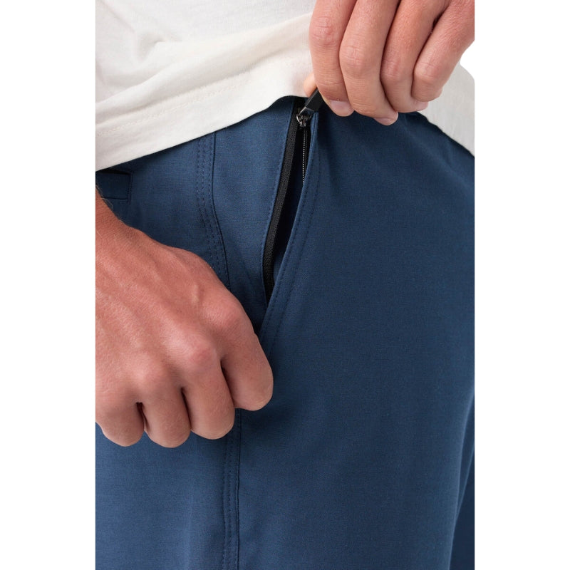 O'Neill - Reserve Light Check 19" Hybrid Shorts - Mens-Shorts-O'Neill-BLACK-28-Spunkys Surf Shop LLC