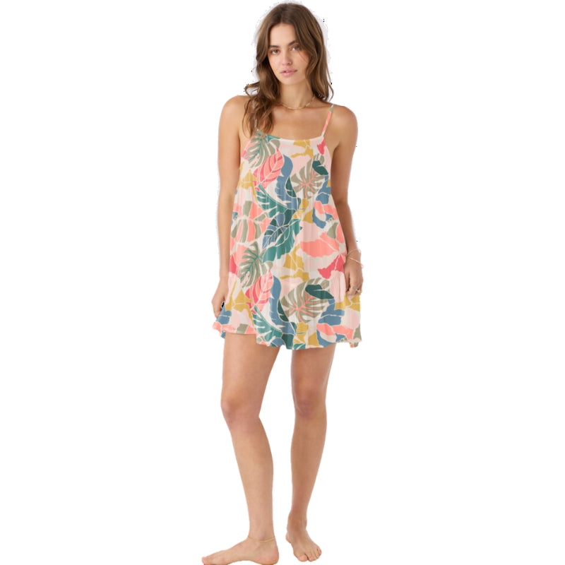 O'Neill - Saltwater Essentials Rilee Printed - Dress - Women-Dresses-O'Neill-XS-MULTI CLR-Spunkys Surf Shop LLC