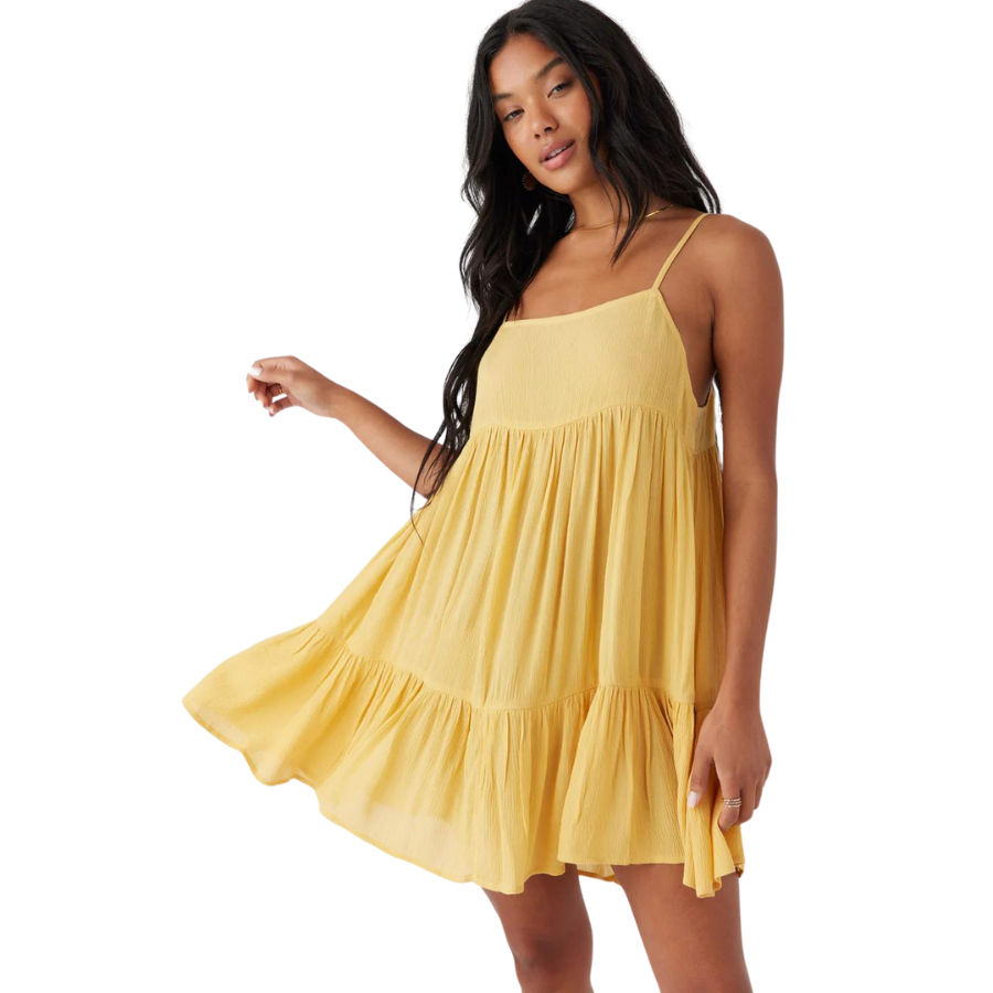 O'Neill - Saltwater Solids Rilee - Swim Cover up Dress - Women-Cover Ups-O'Neill-XS-Mimosa-Spunkys Surf Shop LLC