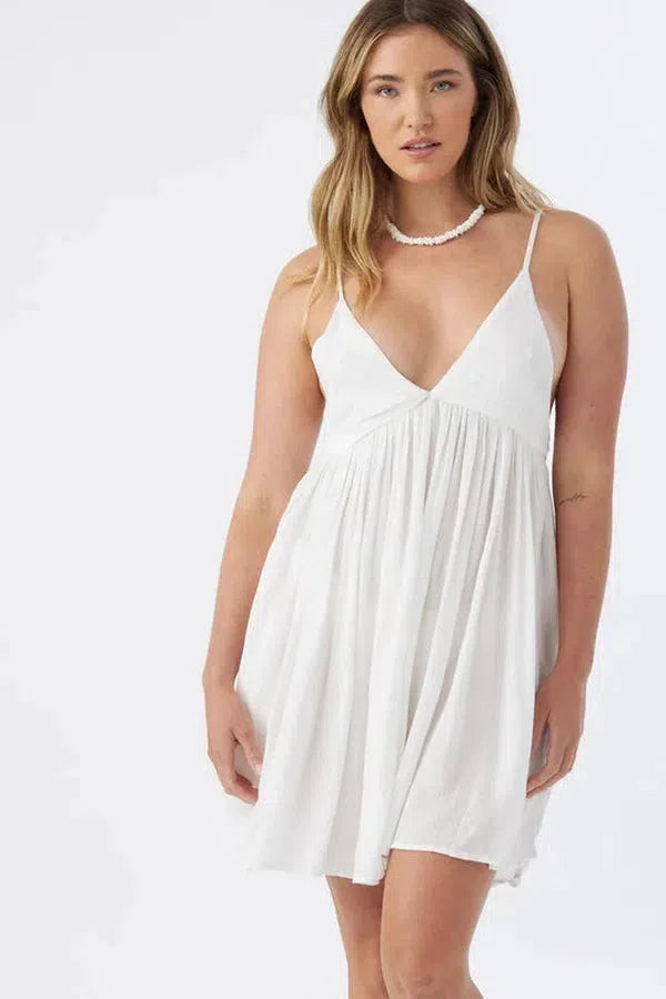 O'neill - Saltwater Solids Stripe - Cover Ups - Womens-Cover Ups-O'neill-XS-White-Spunkys Surf Shop LLC