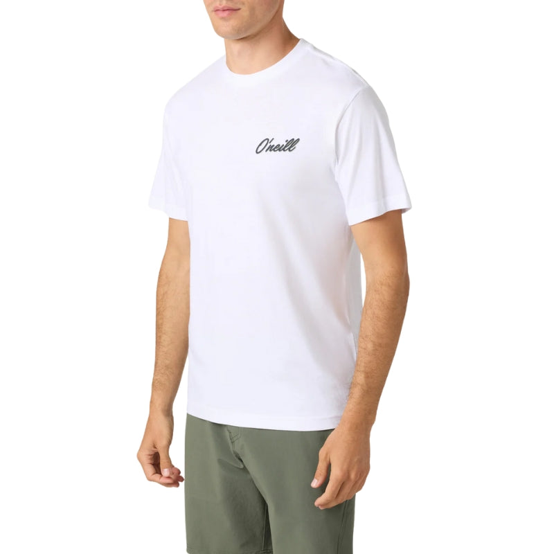 O'Neill - Sand Spit - Tee - Mens-T-Shirts-O'Neill-White-S-Spunkys Surf Shop LLC