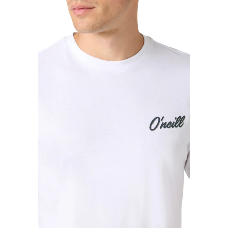 O'Neill - Sand Spit - Tee - Mens-T-Shirts-O'Neill-White-S-Spunkys Surf Shop LLC