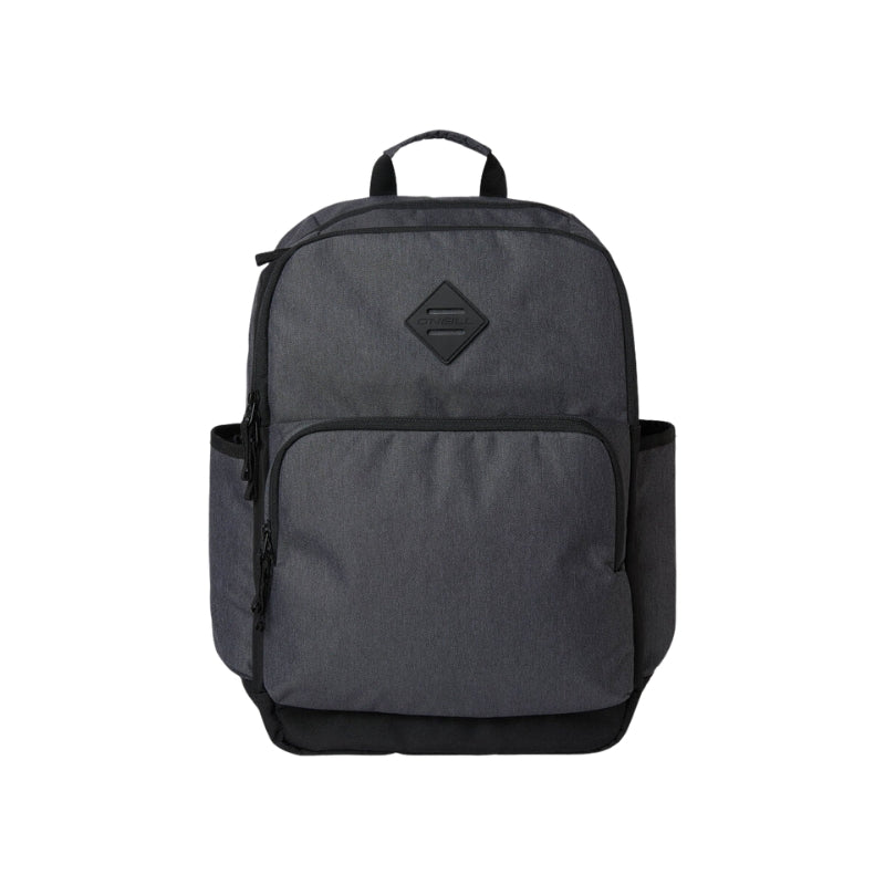 O'Neill - School Bag - Backpack - Mens-Bags-O'Neill-DK HEATHER GREY-Spunkys Surf Shop LLC