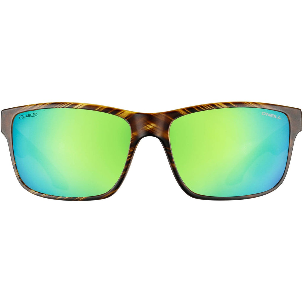 O'Neill Sealo 2.0 Matte Seagrass Green Mirror Polarized Sunglasses Men-Sunglasses-O'Neill-Spunkys Surf Shop LLC