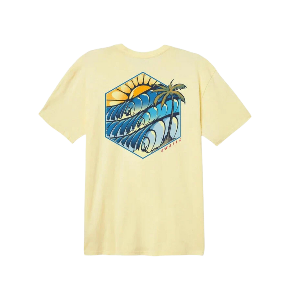 O'neill - Set - T-Shirts - Mens-T-Shirts-O'neill-S-Mens-Pale Yellow-Spunkys Surf Shop LLC