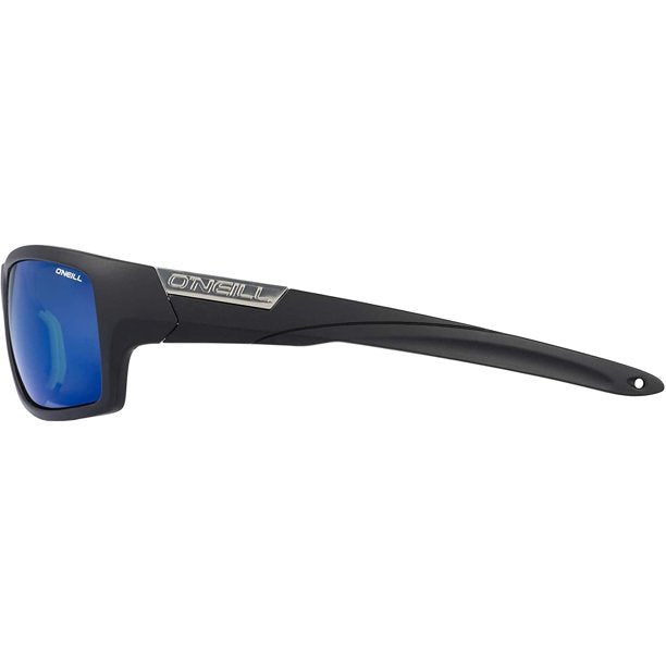 O'neill Sunglasses - Barrel 2.0 - Matte Black / Blue Mirror Polarized