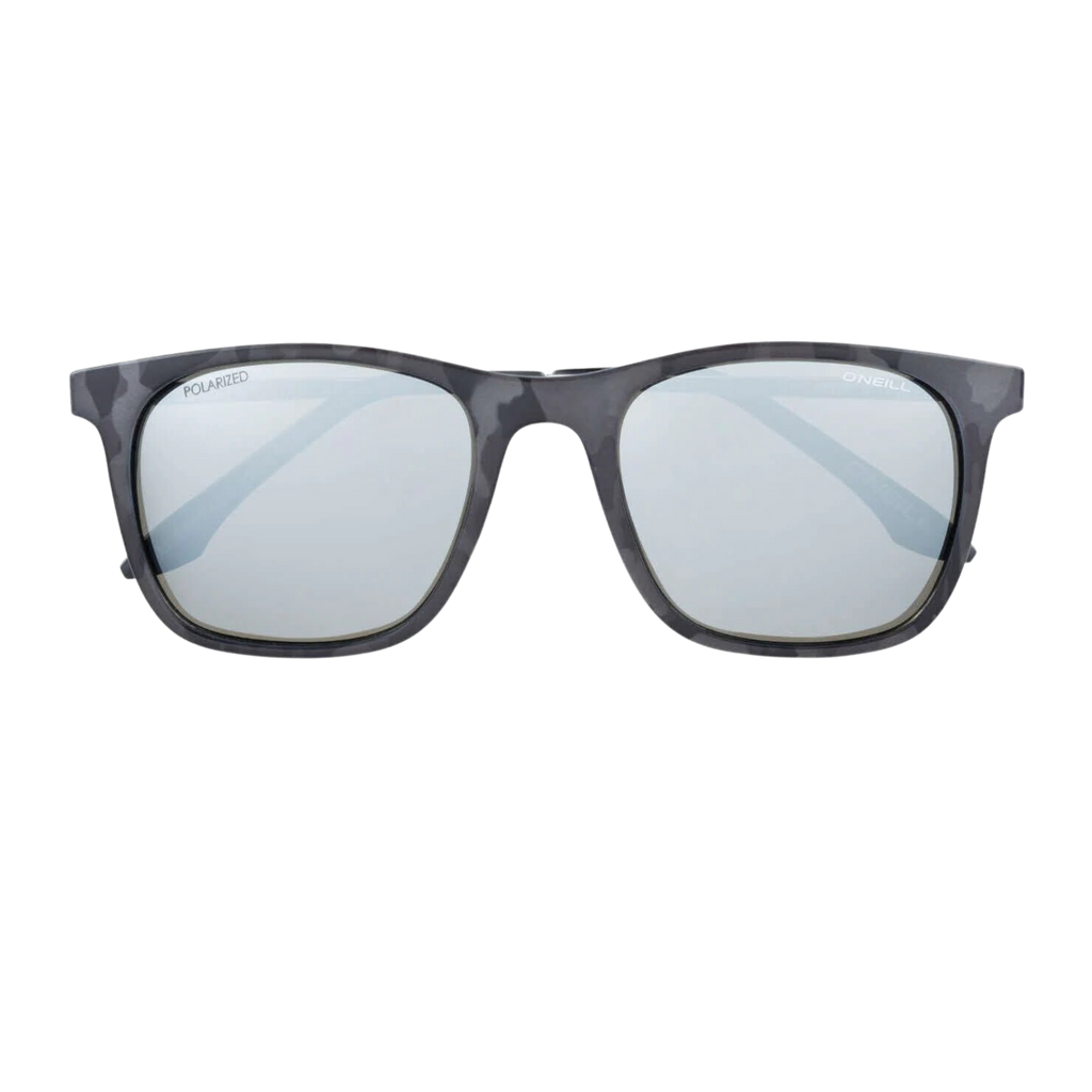O'neill Sunglasses - Bells 2.0 - Matte Black Tort / Silver Flash Mirror Polarized-Sunglasses-O'neill-Polarized-Unisex-Matte Black Tort / Silver Flash Mirror Polarized-Spunkys Surf Shop LLC