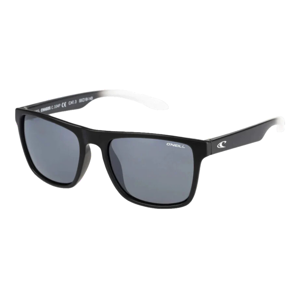 O'neill Sunglasses - Chagos 2.0 - Matte Black / Silver Flash Polarized-Sunglasses-O'neill-Polarized-Unisex-Matte Black / Silver Flash Polarized-Spunkys Surf Shop LLC