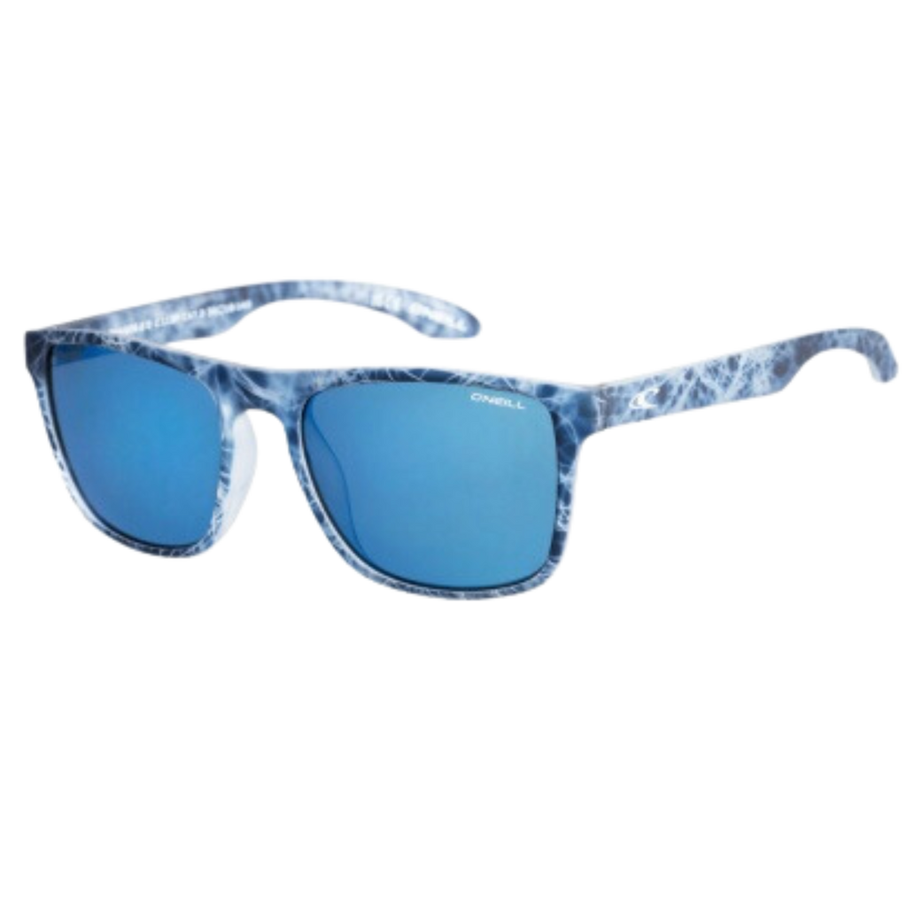 O'neill Sunglasses - Chagos 2.0 - Matte Blue Water / Dark Blue Mirror Polarized-Sunglasses-O'neill-Polarized-Unisex-Matte Blue Water / Dark Blue Mirror Polarized-Spunkys Surf Shop LLC