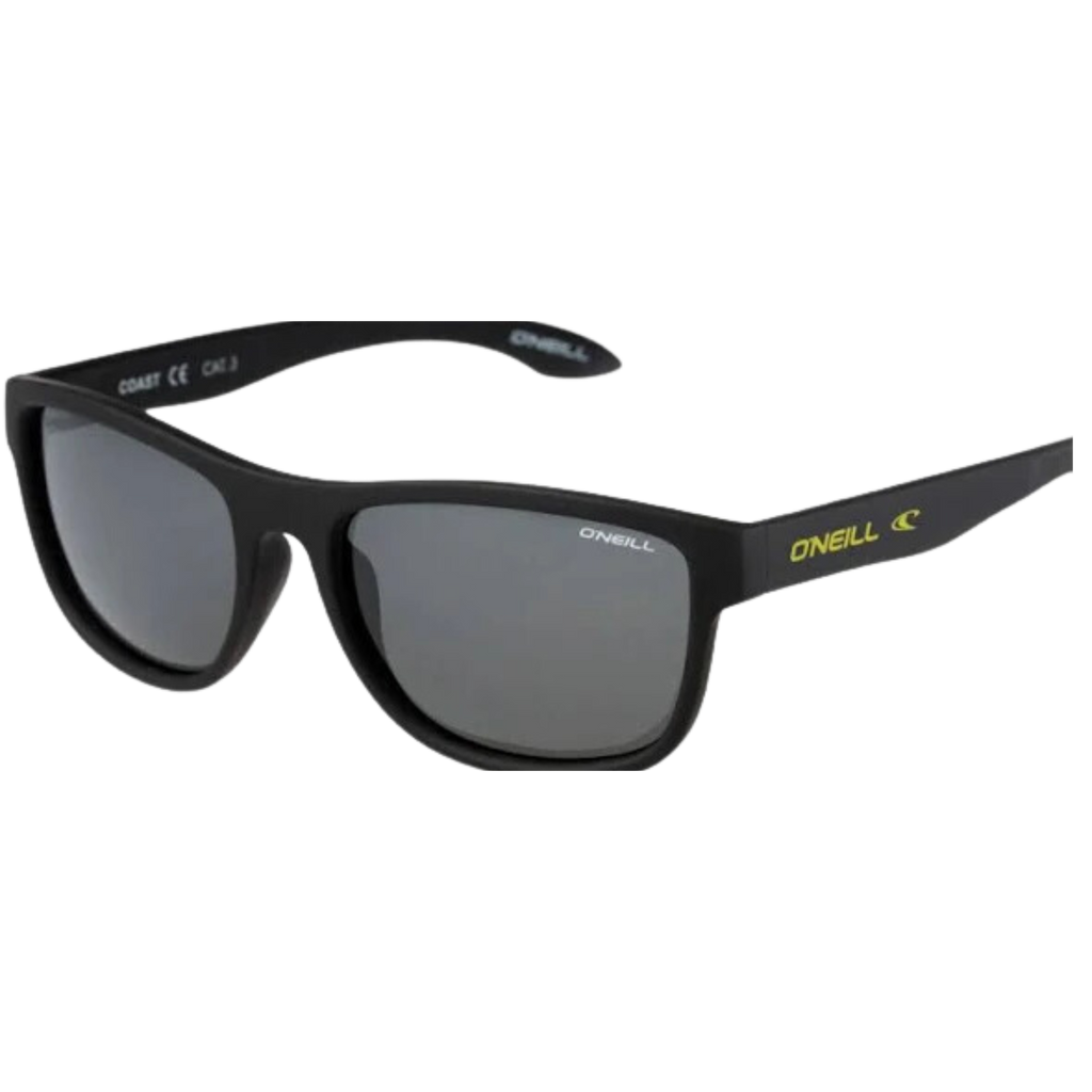 O'neill Sunglasses - Coast 2.0 - Matte Black Baylin Graphic / Smoke Polarized-Sunglasses-O'neill-Polarized-Unisex-Matte Black Baylin Graphic / Smoke Polarized-Spunkys Surf Shop LLC