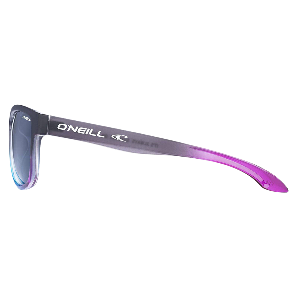 O'neill Sunglasses - Coast 2.0 - Matte Gray / Gloss Multi Colored Crystal / Smoke Polarized