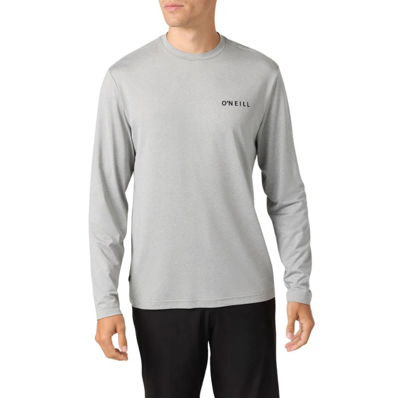 O'Neill -TRVLR UPF Long Sleeve - Shirt - Mens-T-Shirts-O'Neill-Heather Grey-S-Spunkys Surf Shop LLC