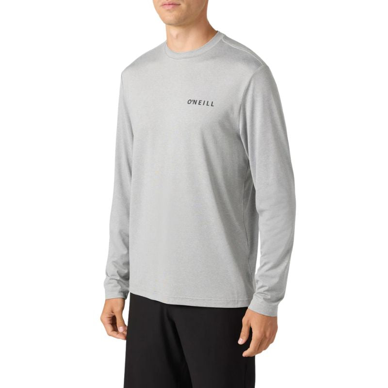 O'Neill -TRVLR UPF Long Sleeve - Shirt - Mens-T-Shirts-O'Neill-Heather Grey-S-Spunkys Surf Shop LLC