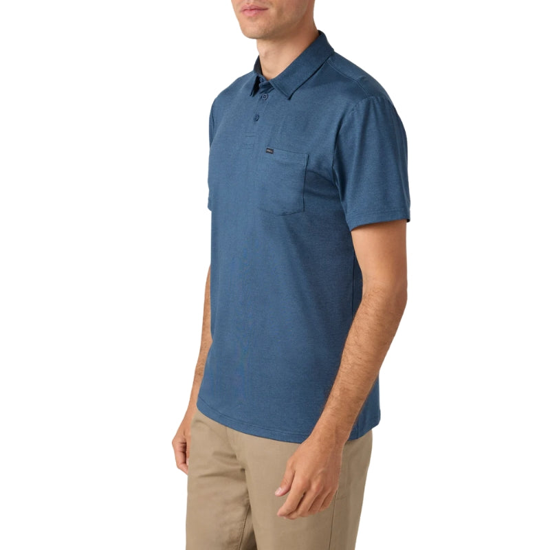 O'Neill -TRVLR UPF - Polo - Mens-T-Shirts-O'Neill-Heather Grey-S-Spunkys Surf Shop LLC