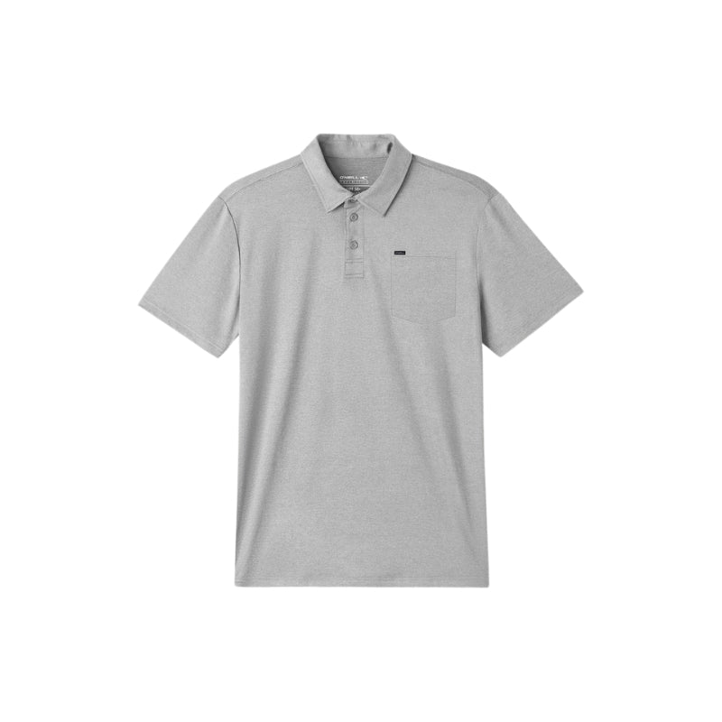 O'Neill -TRVLR UPF - Polo - Mens-T-Shirts-O'Neill-Heather Grey-S-Spunkys Surf Shop LLC