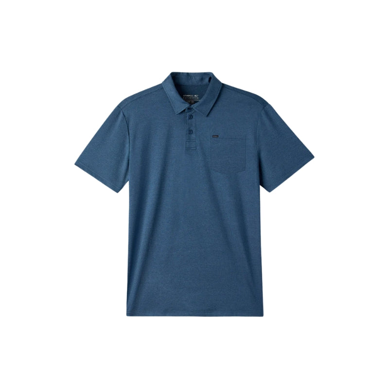 O'Neill -TRVLR UPF - Polo - Mens-T-Shirts-O'Neill-Navy Heather-S-Spunkys Surf Shop LLC