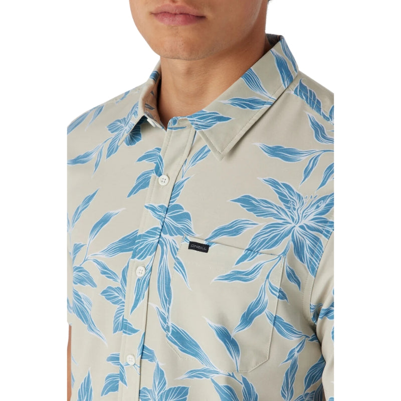 O'Neill - TRVLR UPF Traverse Relaxed Fit - Shirt - Mens-Shirts-O'Neill-Light Khaki-S-Spunkys Surf Shop LLC