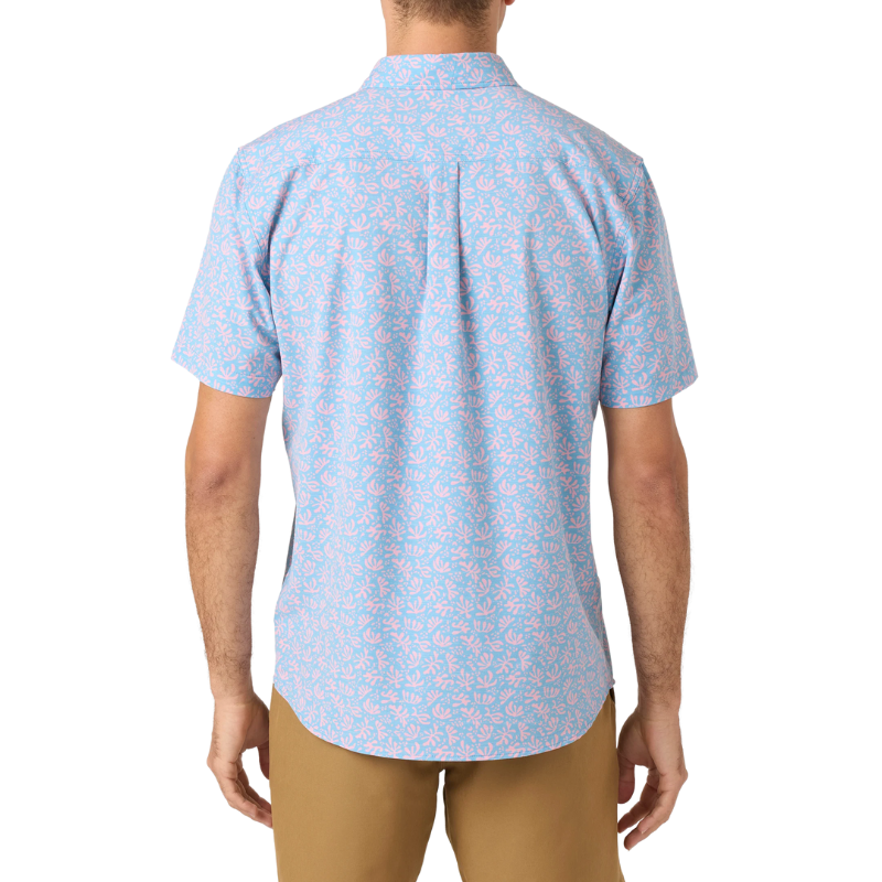 O'Neill - Trvlr Upf Traverse Slub Relaxed Fit - Shirt - Mens-Shirts-O'Neill-Blue Fade-S-Spunkys Surf Shop LLC