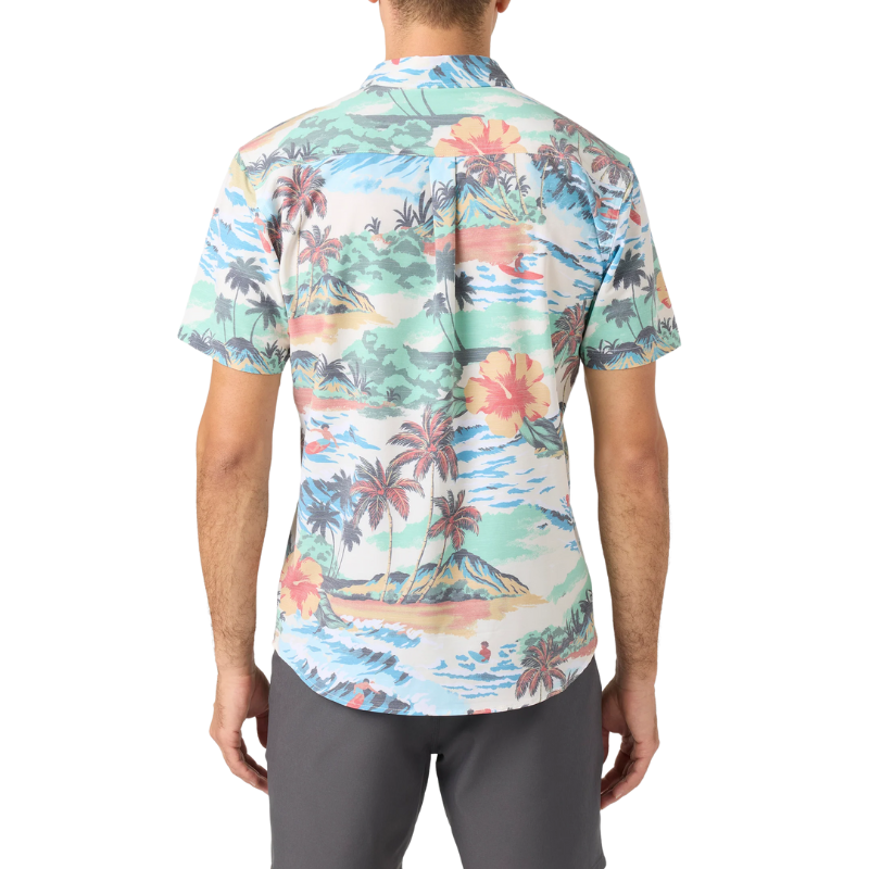 O'Neill - Trvlr Upf Traverse Slub Standard Fit - Shirt - Mens-Shirts-O'Neill-White-S-Spunkys Surf Shop LLC