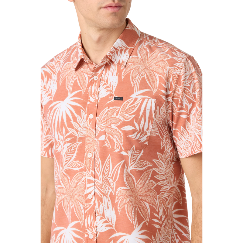 O'Neill - Trvlr Upf Traverse Standard Fit - Shirt - Mens-Shirts-O'Neill-S-Autumn Leaf-Spunkys Surf Shop LLC