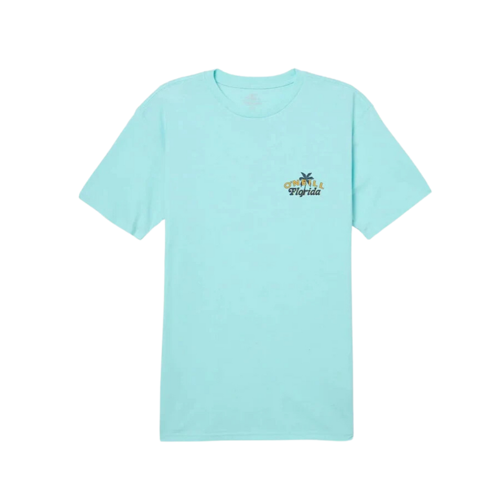 O'neill - Twin Palms - T-Shirts - Mens-T-Shirts-O'neill-S-Mens-Turquoise-Spunkys Surf Shop LLC