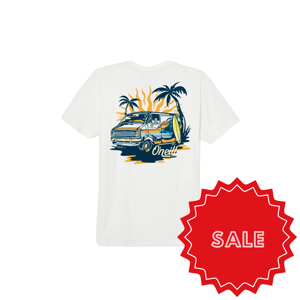 O'neill - Van Life - T-Shirts - Mens-T-Shirts-O'neill-S-Mens-Off White-Spunkys Surf Shop LLC