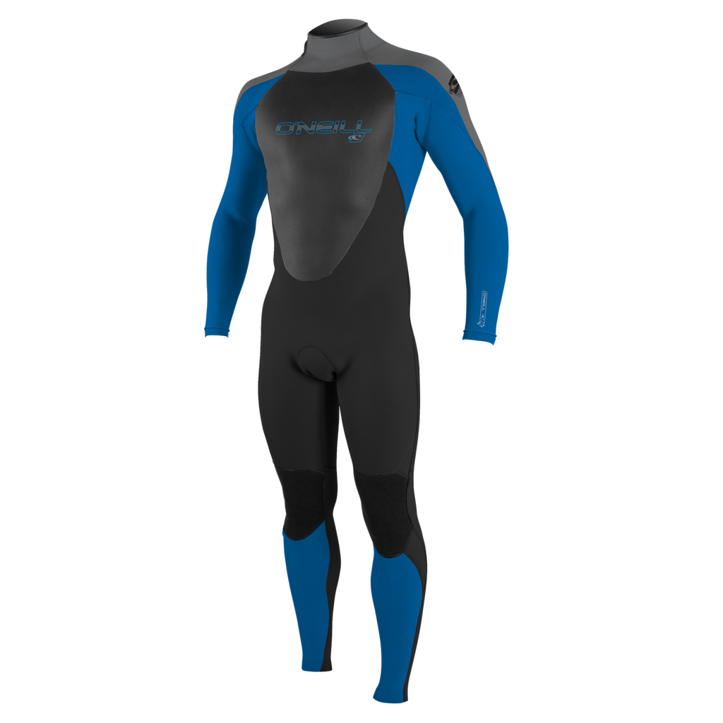 O'neill Wetsuits - Youth Epic 3/2Mm Back Zip Full - Wetsuit - Children-Wetsuits-O'neill Wetsuits-4-Children-Black/Ocean/Smoke-Spunkys Surf Shop LLC