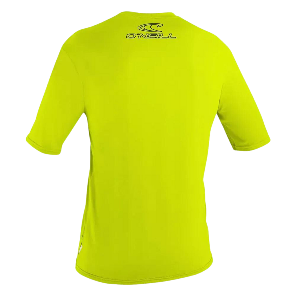 O'neill - Youth Basic Skins 50+ Short Sleeve Sun Shirt - Rash Guards - Children-Rash Guards-O'Neill-4 XS-Children-Lime-Spunkys Surf Shop LLC