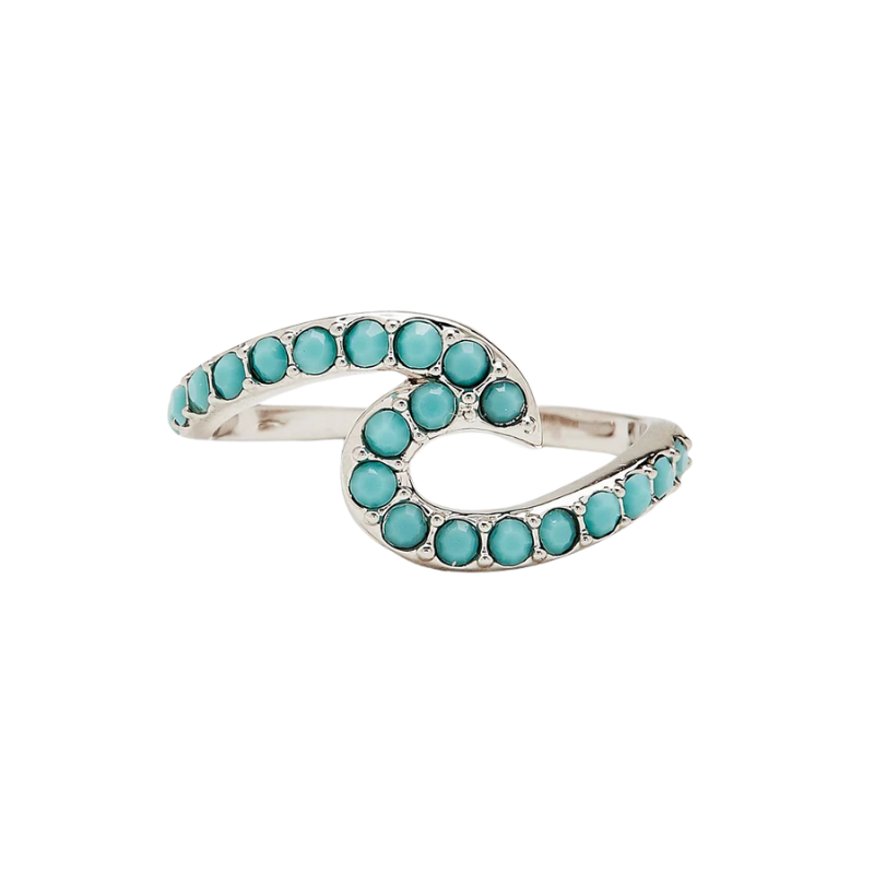 Pura Vida - Stone Wave - Toe Ring - Women-Jewelry-Pura Vida-Silver-Spunkys Surf Shop LLC