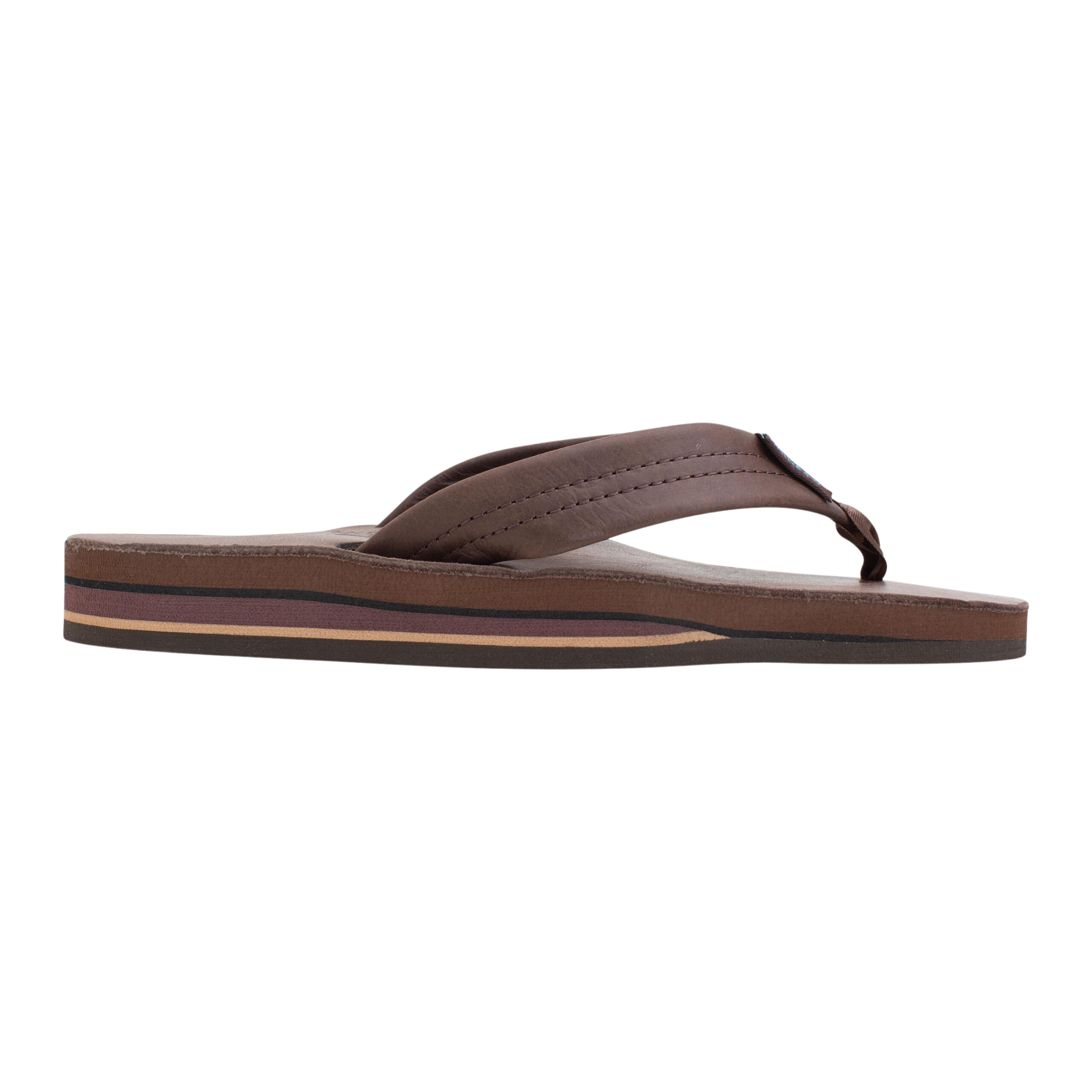 Rainbow - Classic Leather Sandal - Mocha Double Layer Arch Rainbow - Classic Leather Sandal - Mocha Double Layer Arch