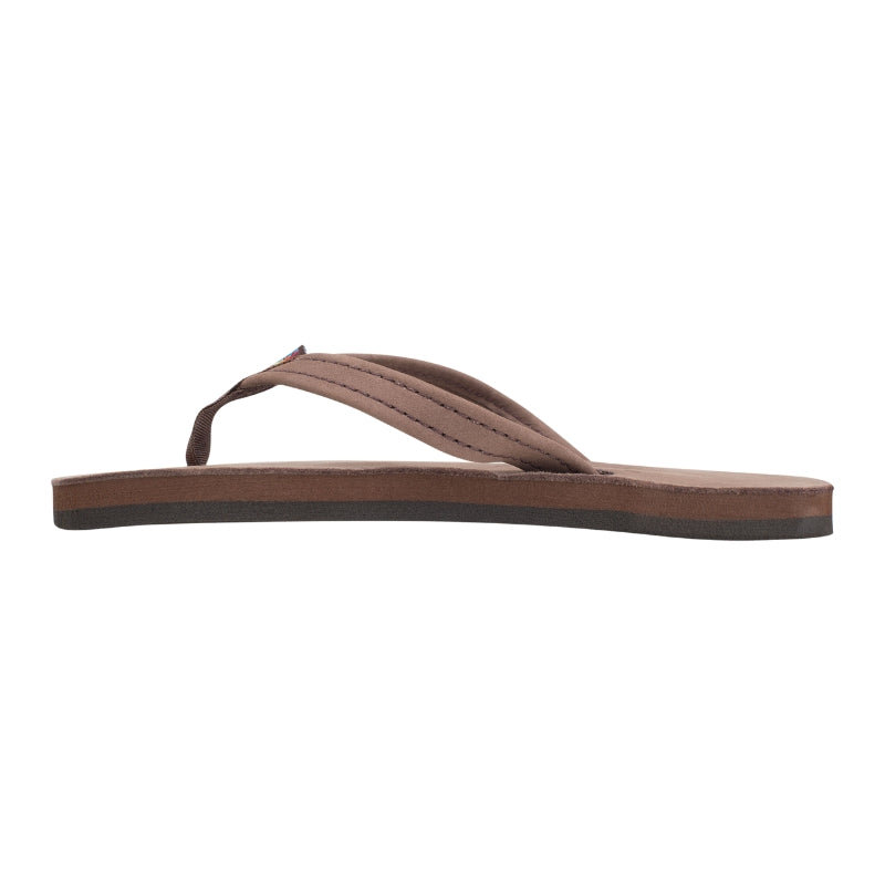 Rainbow - Flirty Braidy Premier Leather Braided 1/2" Strap - Sandals -Kids-Sandals-Rainbow Sandals-3-4 w/Back Strap-Expresso-Spunkys Surf Shop LLC