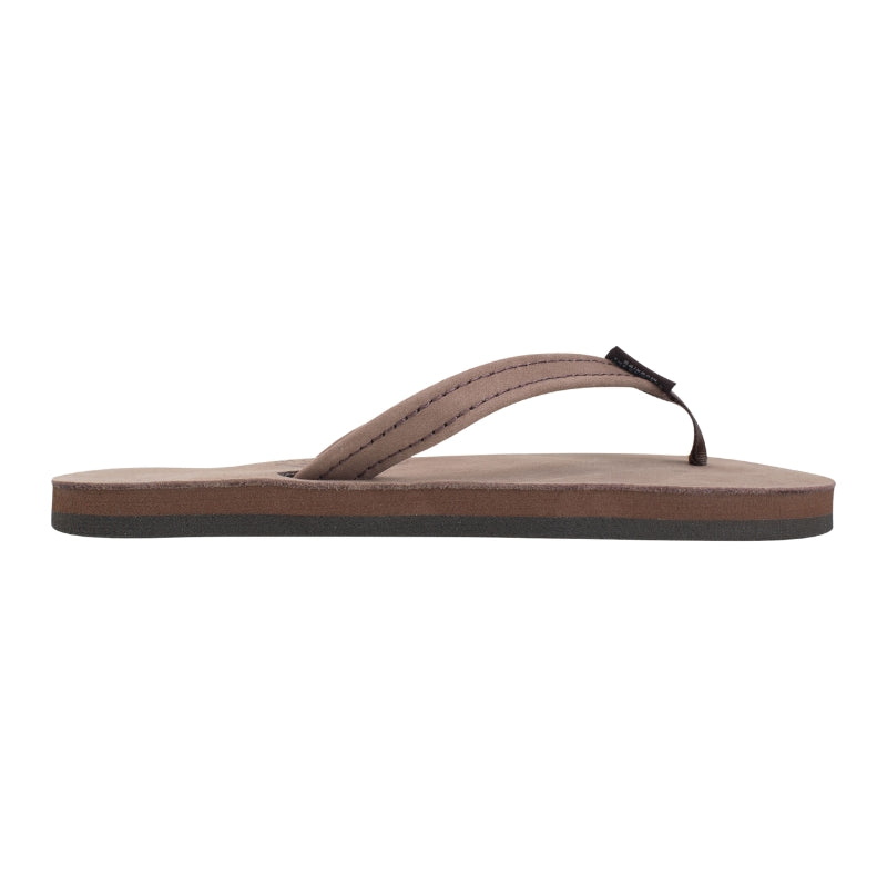 Rainbow - Flirty Braidy Premier Leather Braided 1/2" Strap - Sandals -Kids-Sandals-Rainbow Sandals-3-4 w/Back Strap-Expresso-Spunkys Surf Shop LLC